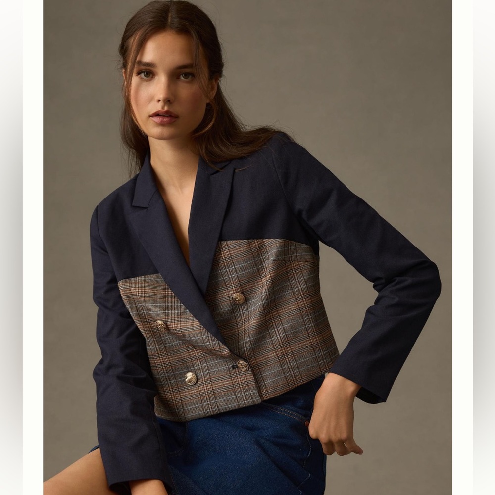 Anthropologie Dolan Corset Blazer XS